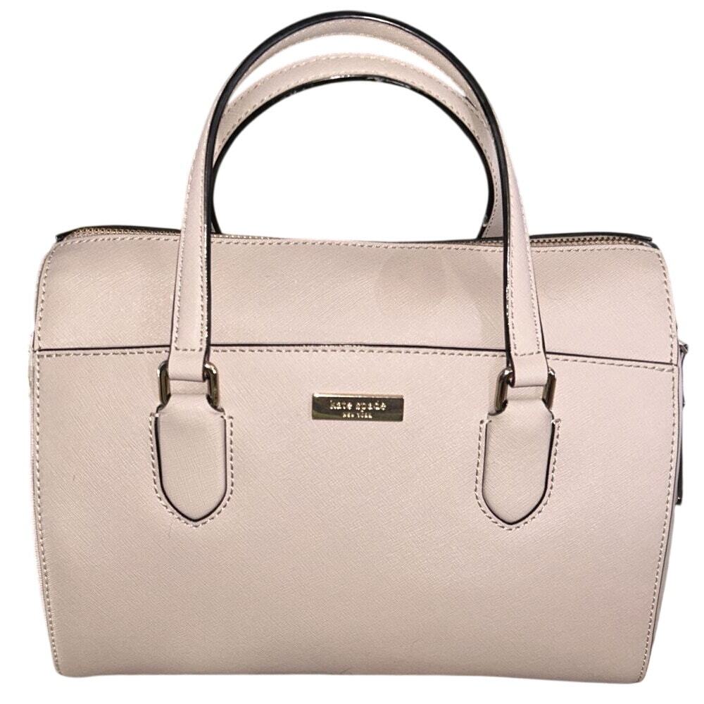 NWT Kate Spade Laurel Way Lanae Leather Almondine Tan Crossbody Satchel